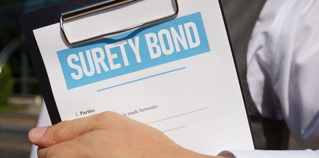 paper reading "Surety Bond"